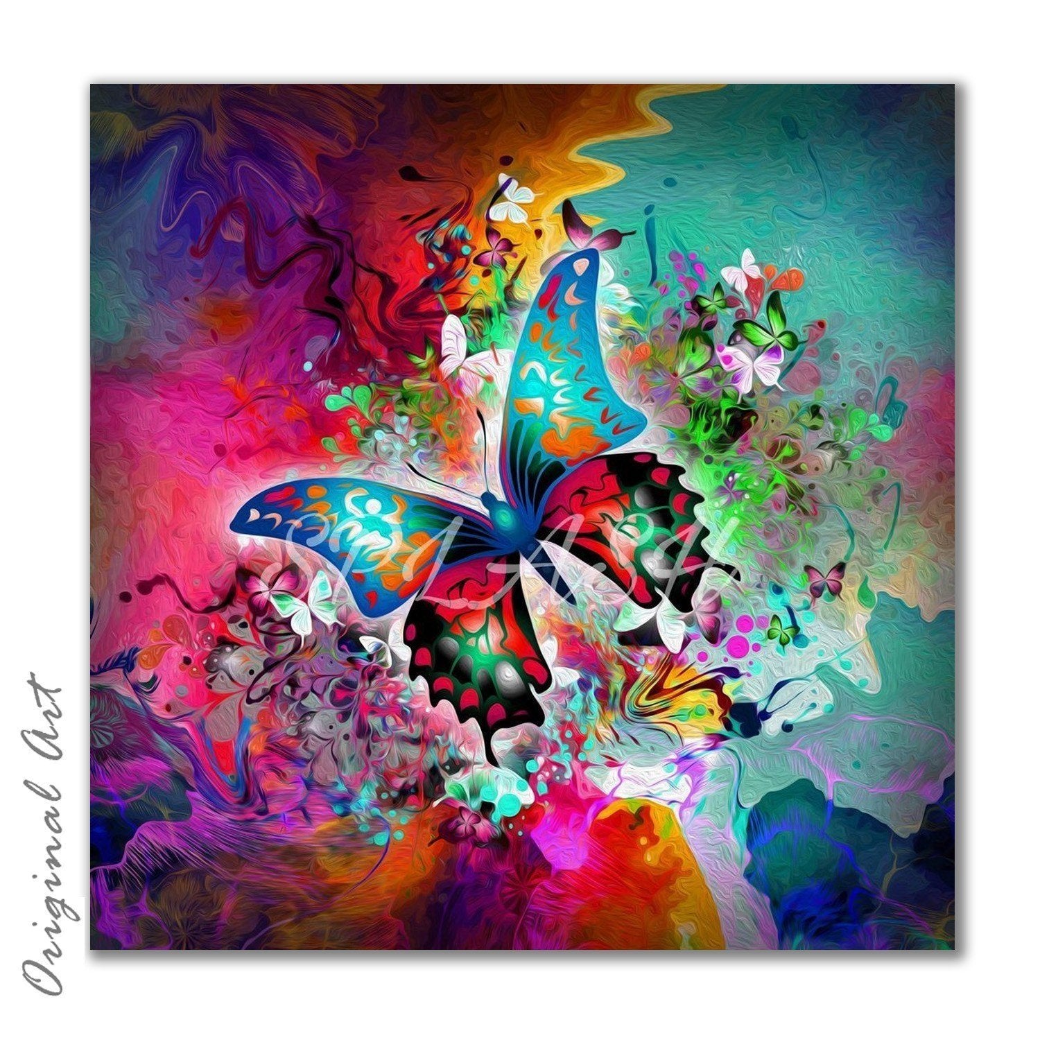 “Butterfly” Paint by Numbers Kit