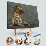 Paint by Numbers Kit-Threatened