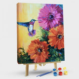 Paint by Numbers Kit-Colourful Bird3