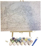 Paint by Numbers Kit-Orb Flower