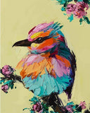 Paint by Numbers Kit-Colourful Bird3