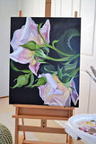 COLOUR TALK DIY OIL PAINTING-Vibrant flowers