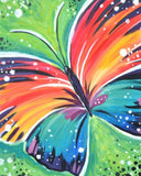 Paint by Numbers – Rainbow butterfly