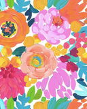 Paint by Numbers Kit-Colourful Flowers