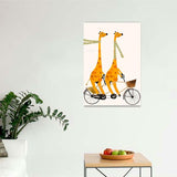 Lets Tandem Giraffes DIY Paint By Numbers Kit