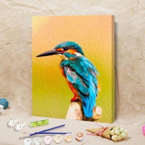 Paint by Numbers Kit – Delicate Hummingbird