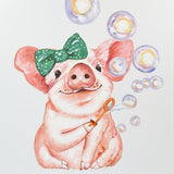 Paint By Numbers Kit-SWEET PIG