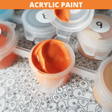 Paint By Numbers Kit-orange