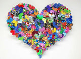 candy heart - PAINTING BY NUMBERS