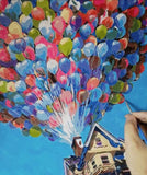 Colorful Balloons DIY Paint By Numbers Kit