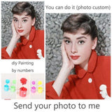 Personality Photo Customized DIY Painting By Numbers