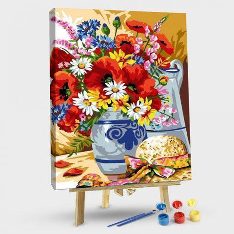 Paint by Numbers Kit – Rustic Bouquet