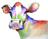 Paint By Numbers Kit-Cow